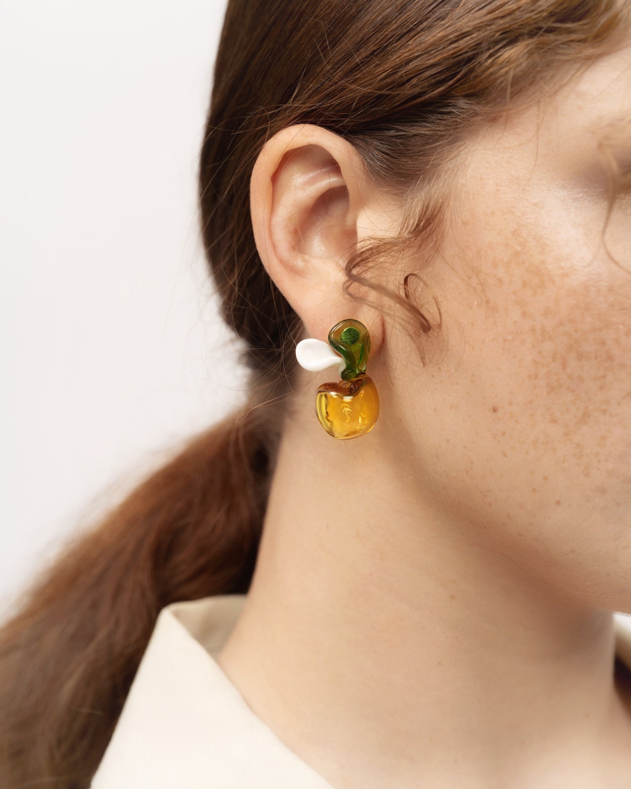 Monkey Orange earrings - Cajal