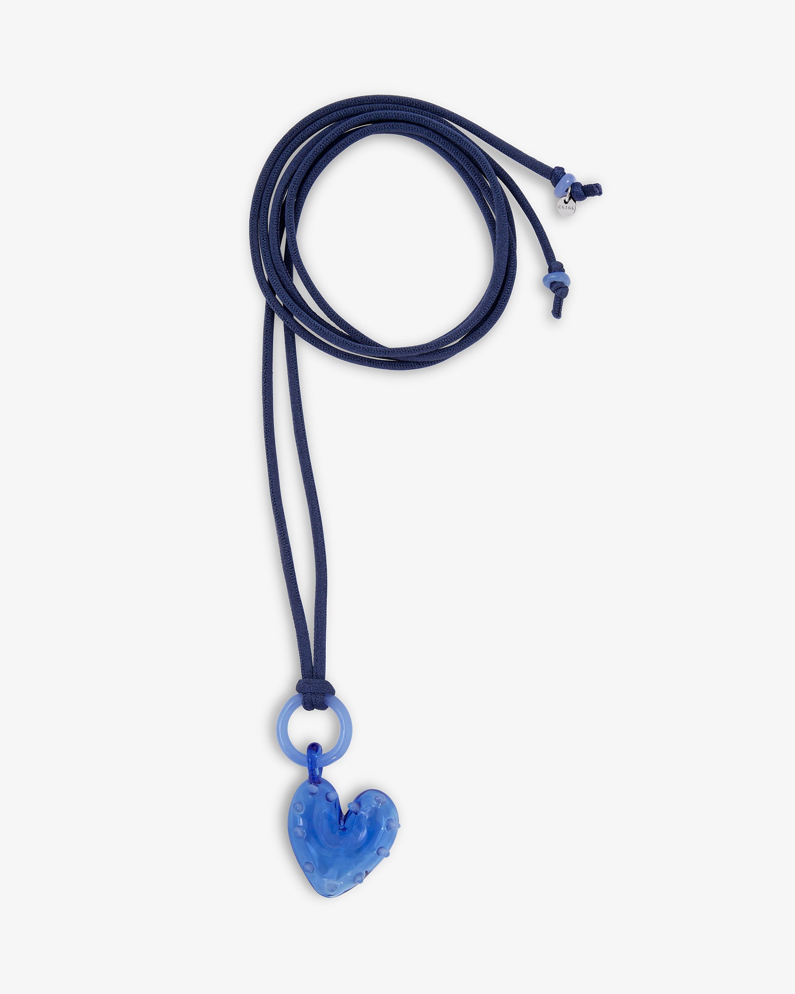 Heart of glass necklace