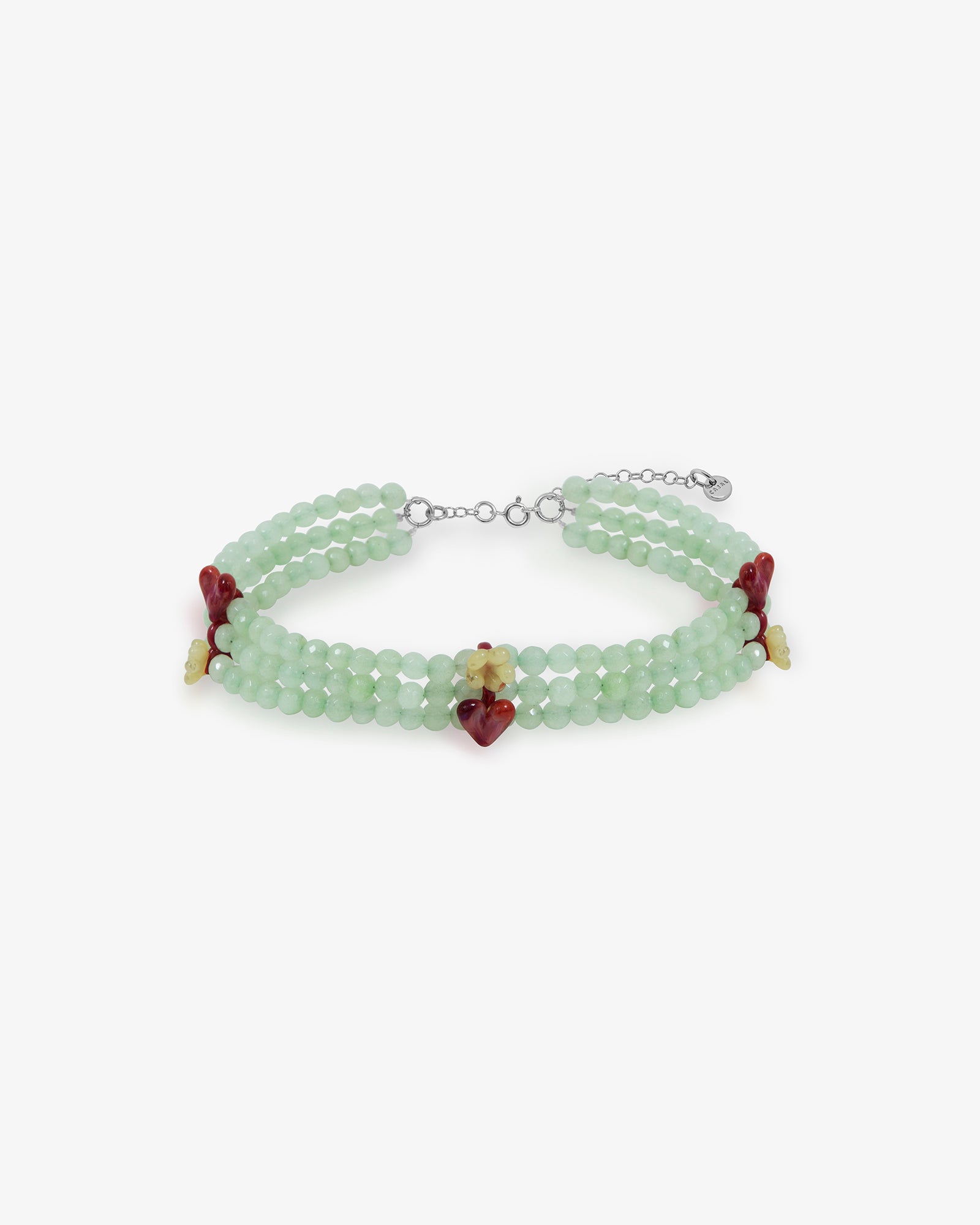 Jackie chocker - Handcrafted Glass Jewelry by Cajal